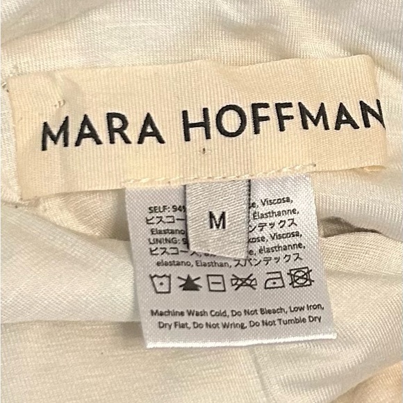 Mara Hoffman Prism V-Back Dress in Teal Multi - Picture 6 of 6